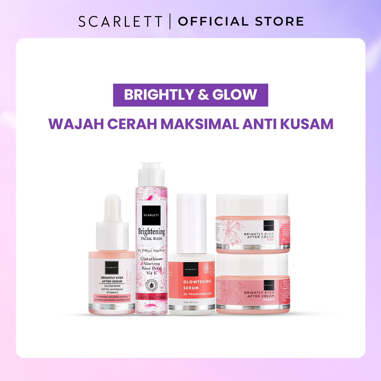 Brightly & Glow Series | Scarlett 