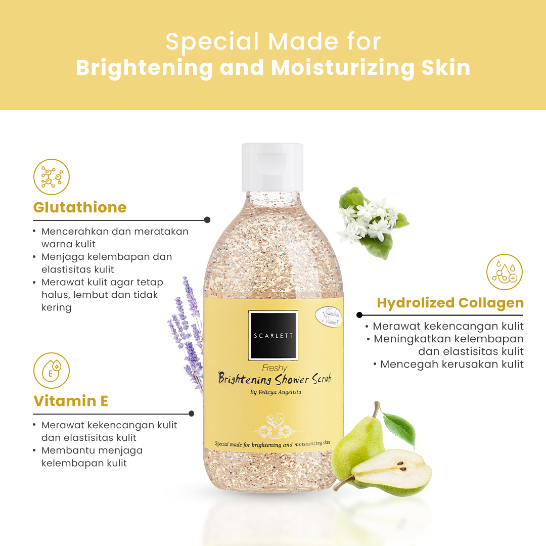 Scarlett Freshy Shower Scrub