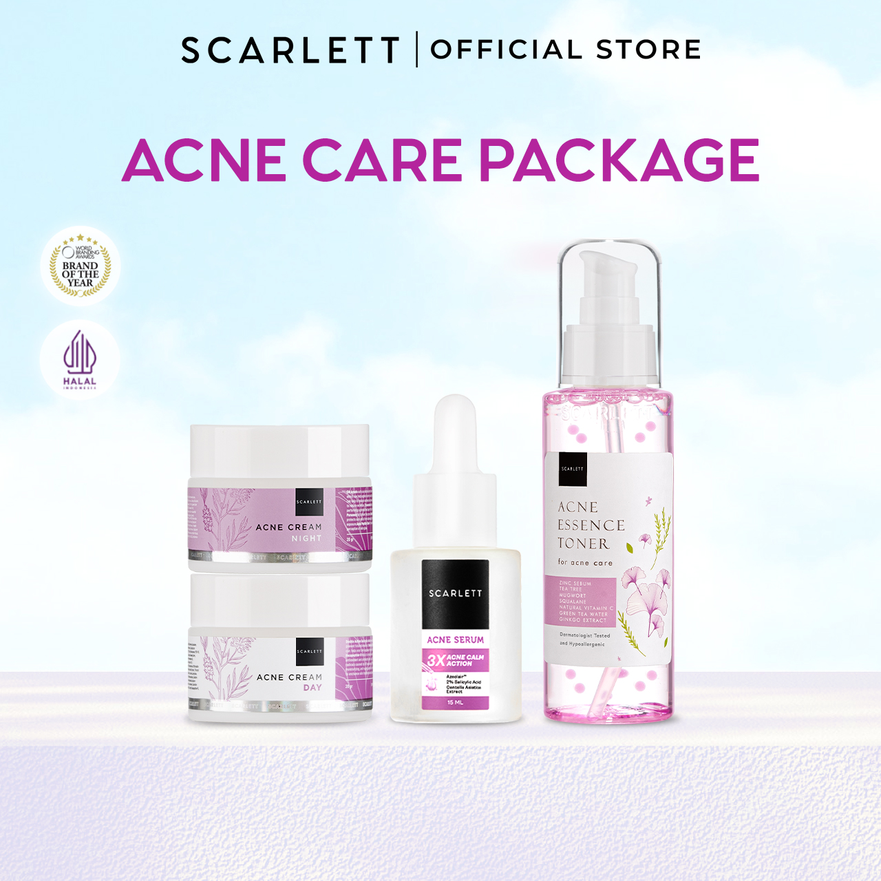 Scarlett Acne Care Package