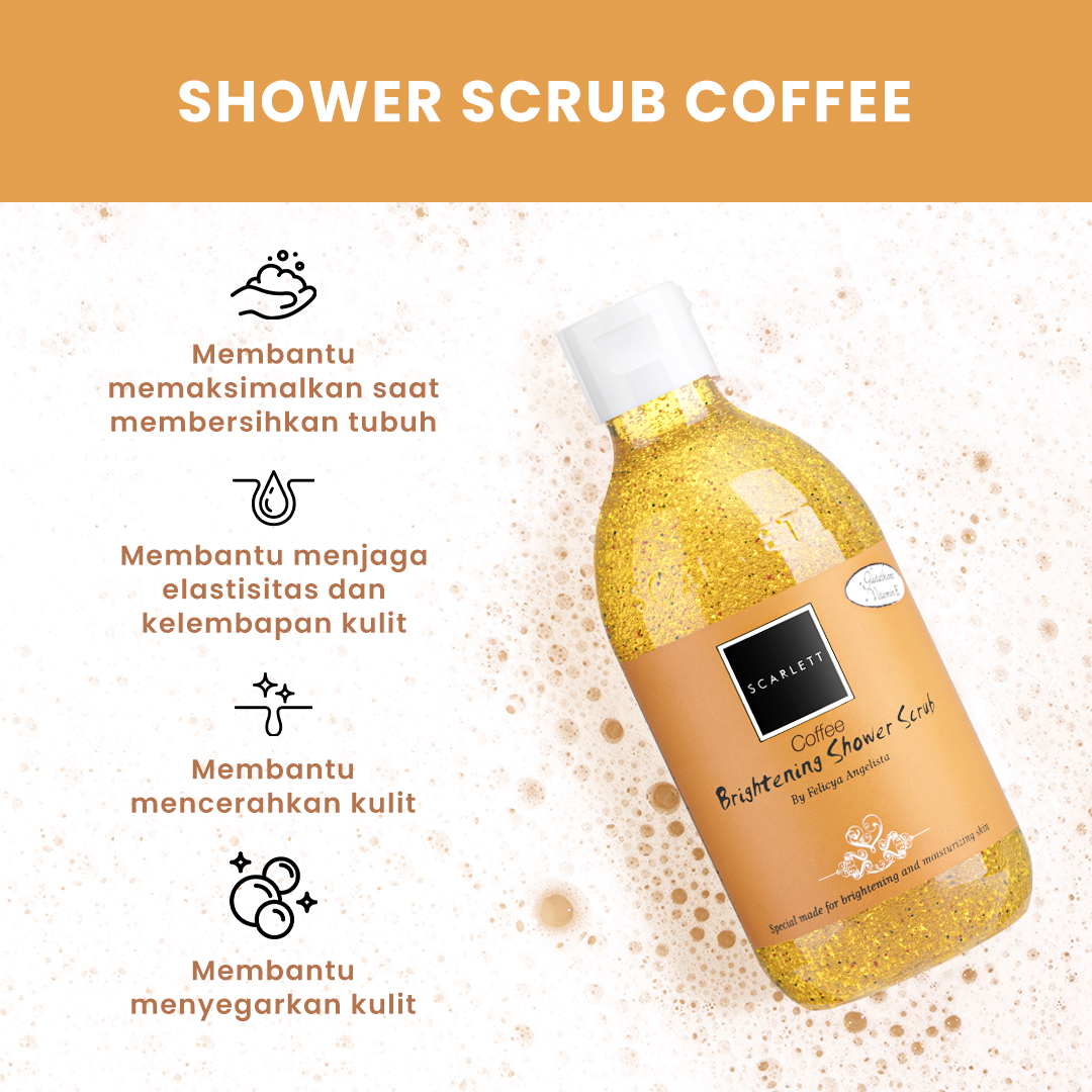 Scarlett Coffee Shower Scrub