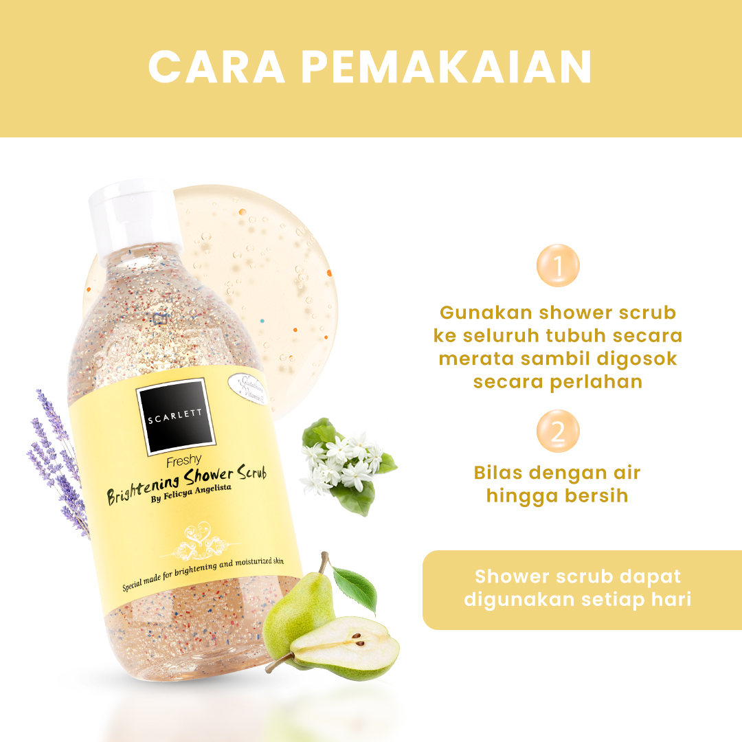 Scarlett Freshy Shower Scrub