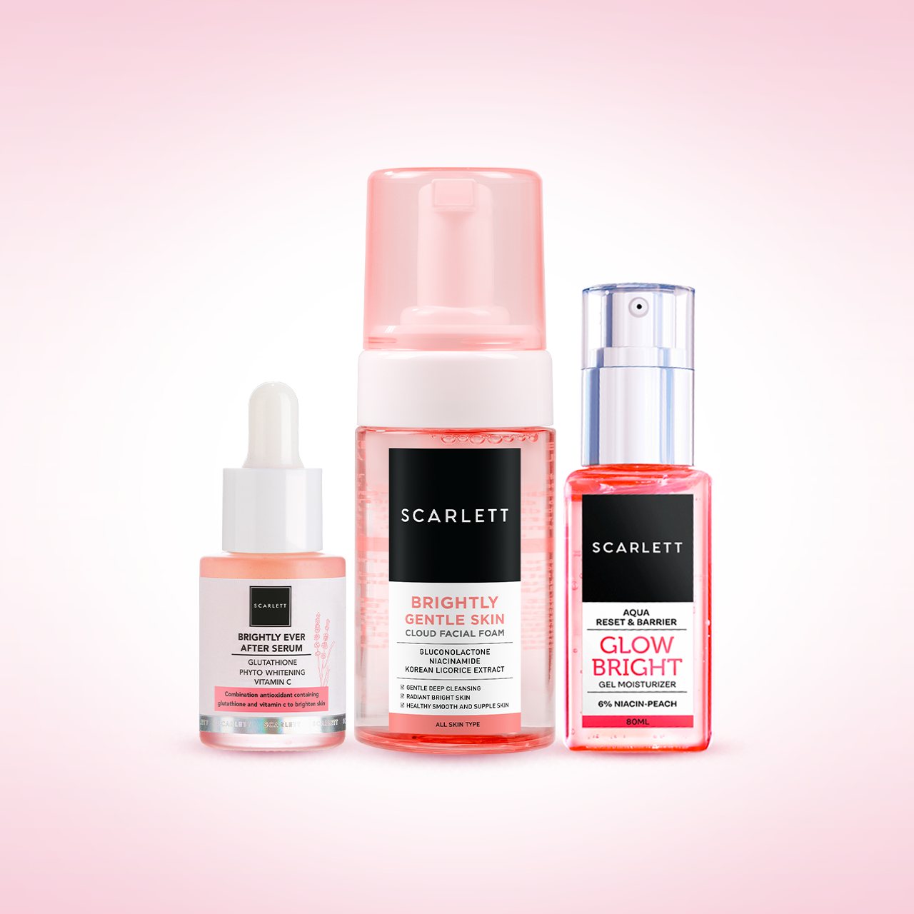 Scarlett Basic Skincare Set (Lebih Cerah 3)