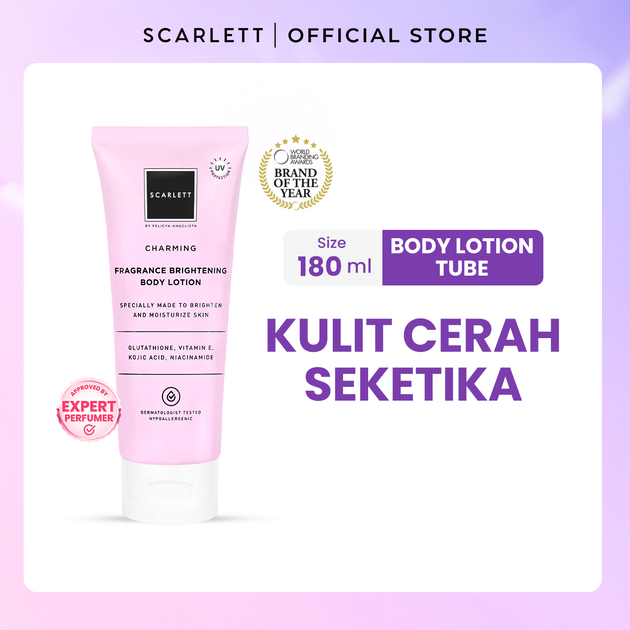 Charming Body Lotion Tube