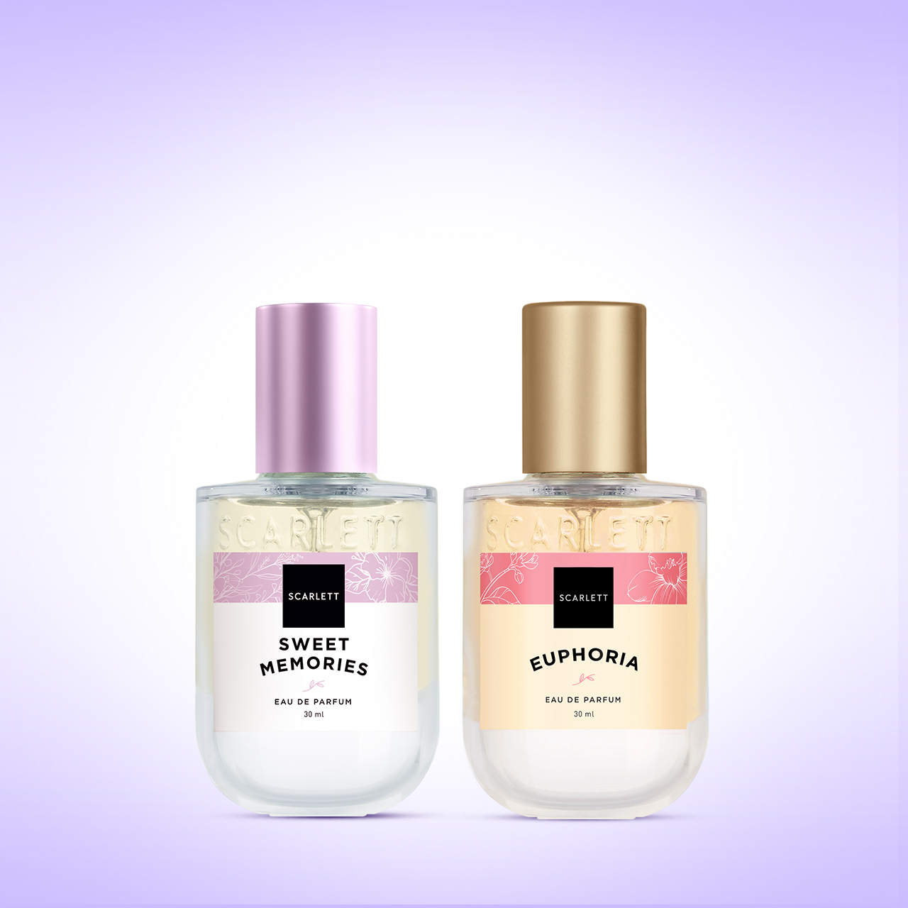 Scarlett Eau De Parfum Bundling Sweet memories & Euphoria