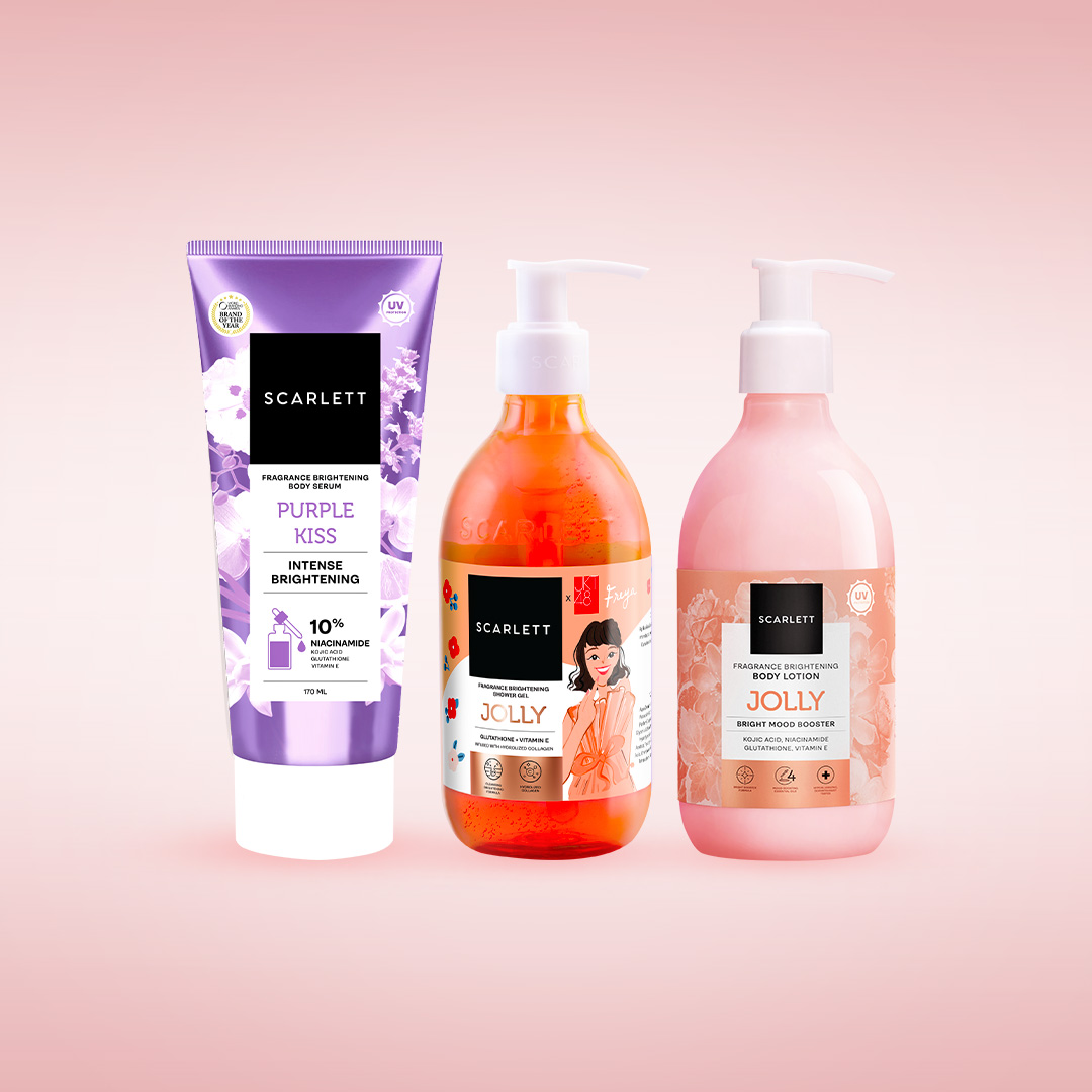 Scarlett Triple Combo Bodycare Glow & Refreshing