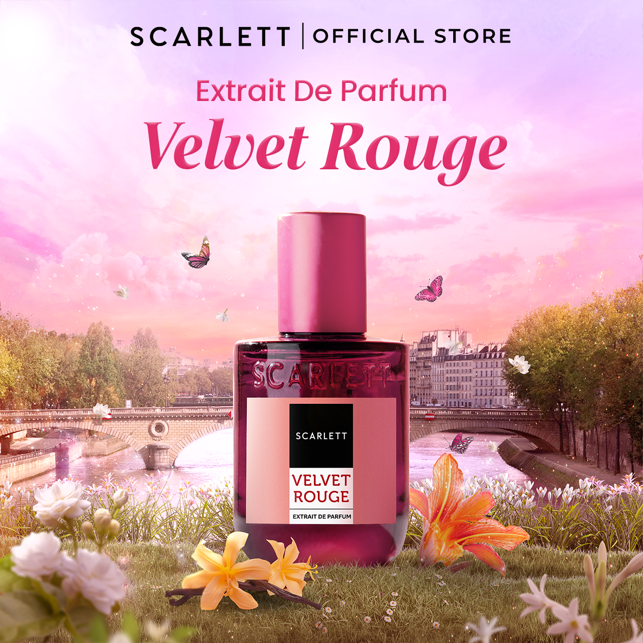 Scarlett Extrait De Parfum Velvet Rouge 30ml