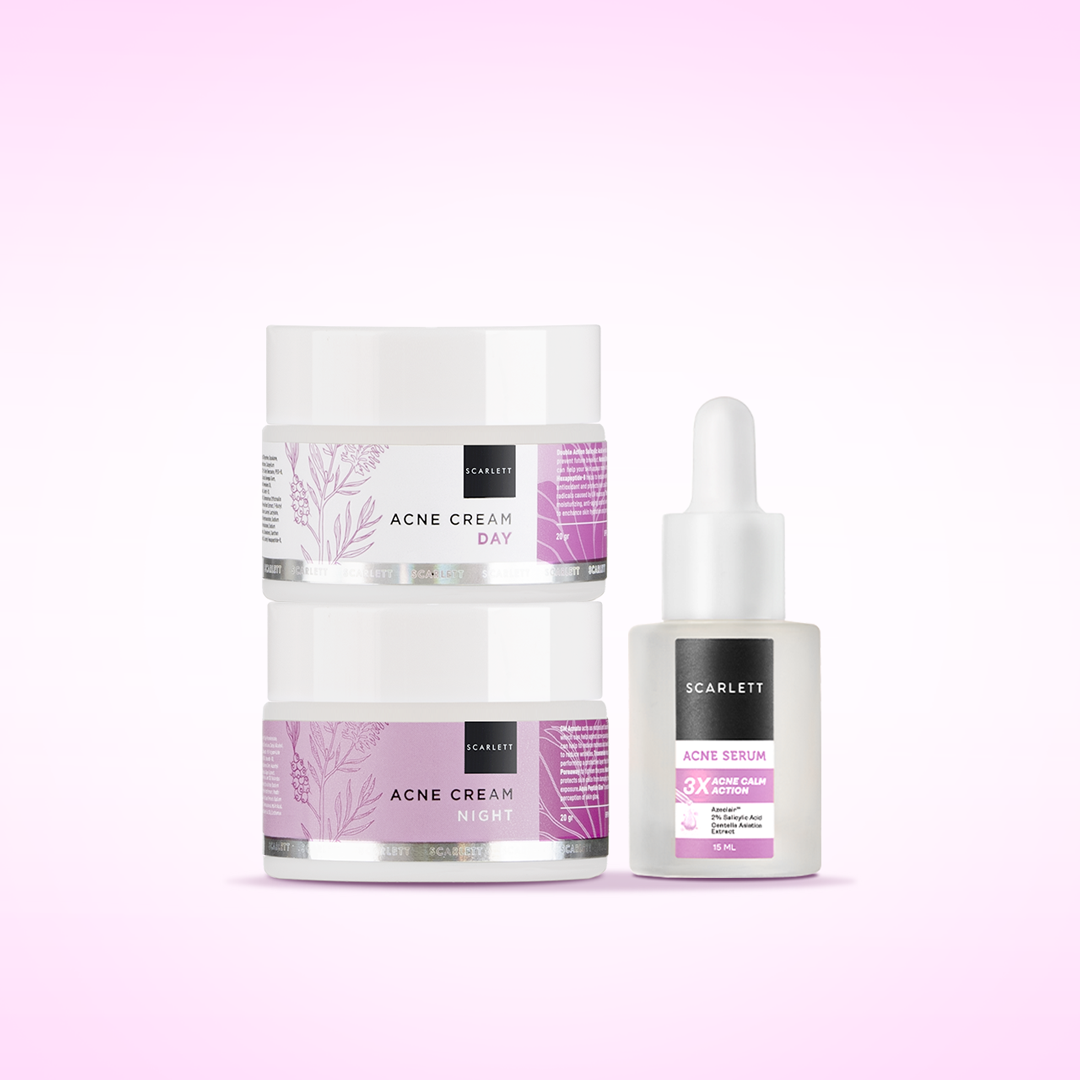 Scarlett Triple Combo Acne Facial Care Package