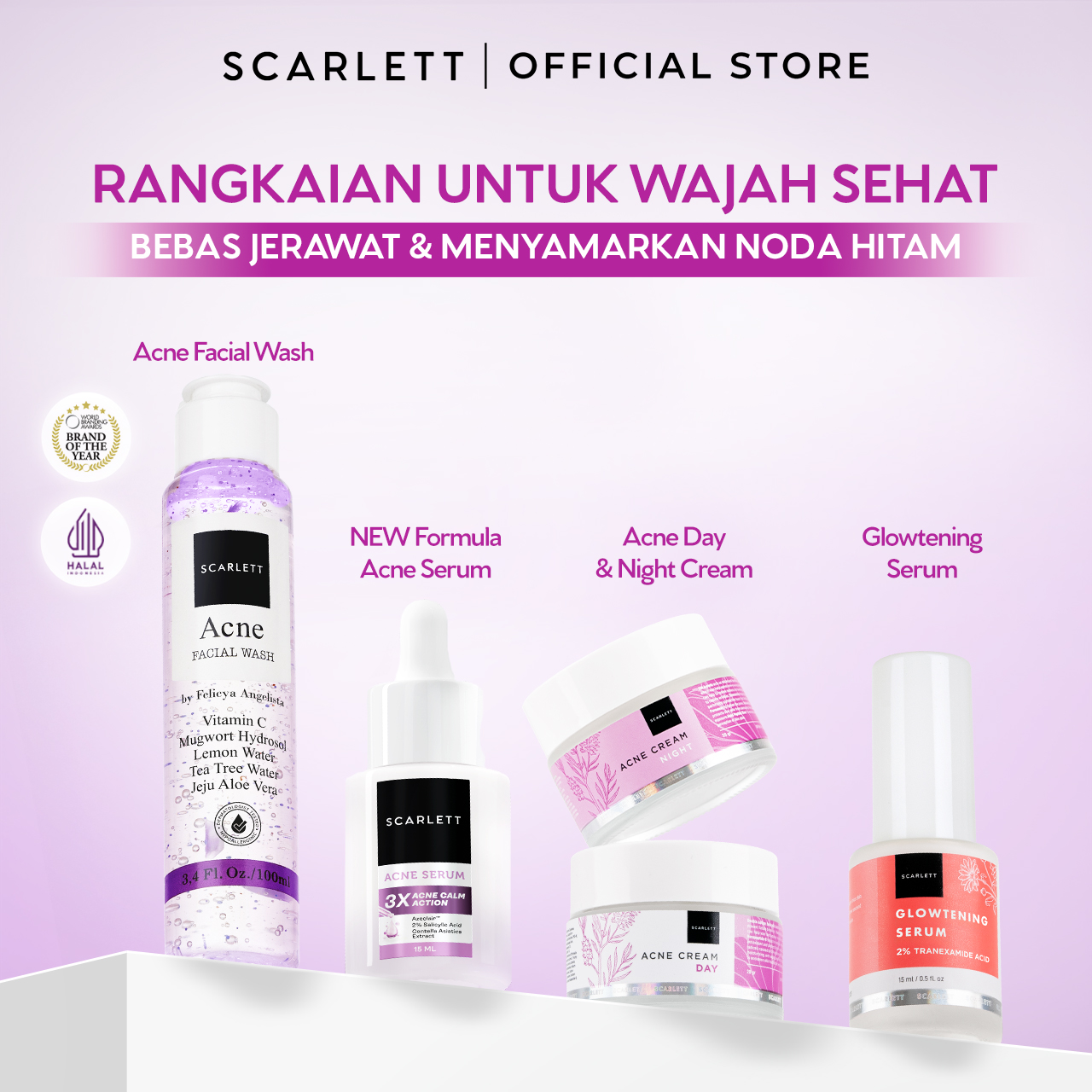 Scarlett Acne and Glow Series