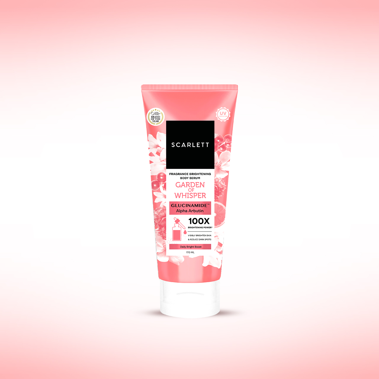 [NEW LAUNCH] SCARLETT GLUCINAMIDE Fragrance Brightening Body Serum Garden of Whisper 170ml